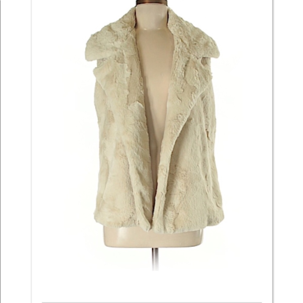 Au Lieu faux fur vest